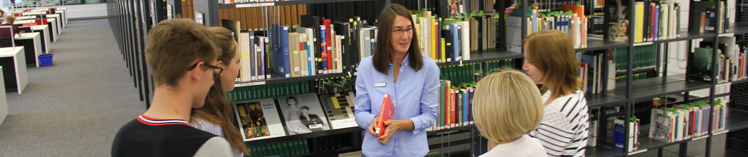 Schulung in der Universitätsbibliothek Paderborn